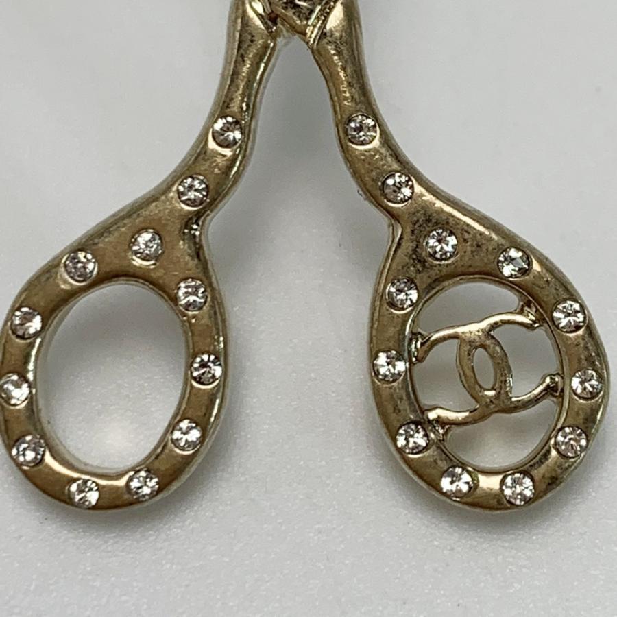 CHANEL（シャネル） ハサミ ブローチ B21V ゴールド ピンタイプ やや傷