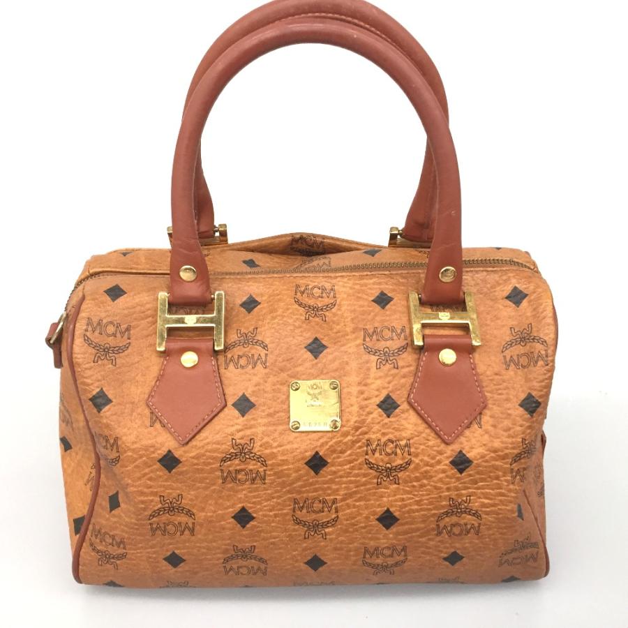 MCM（エムシーエム） △△ ヴィセトス ミニボストンバッグ 2WAYバッグ