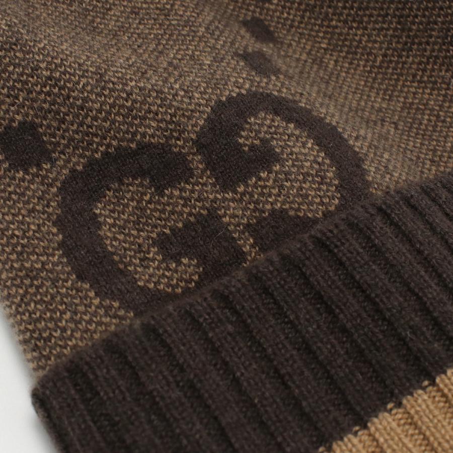 GUCCI（グッチ） GUCCI GG カシミア ニット帽 ビーニー レディース