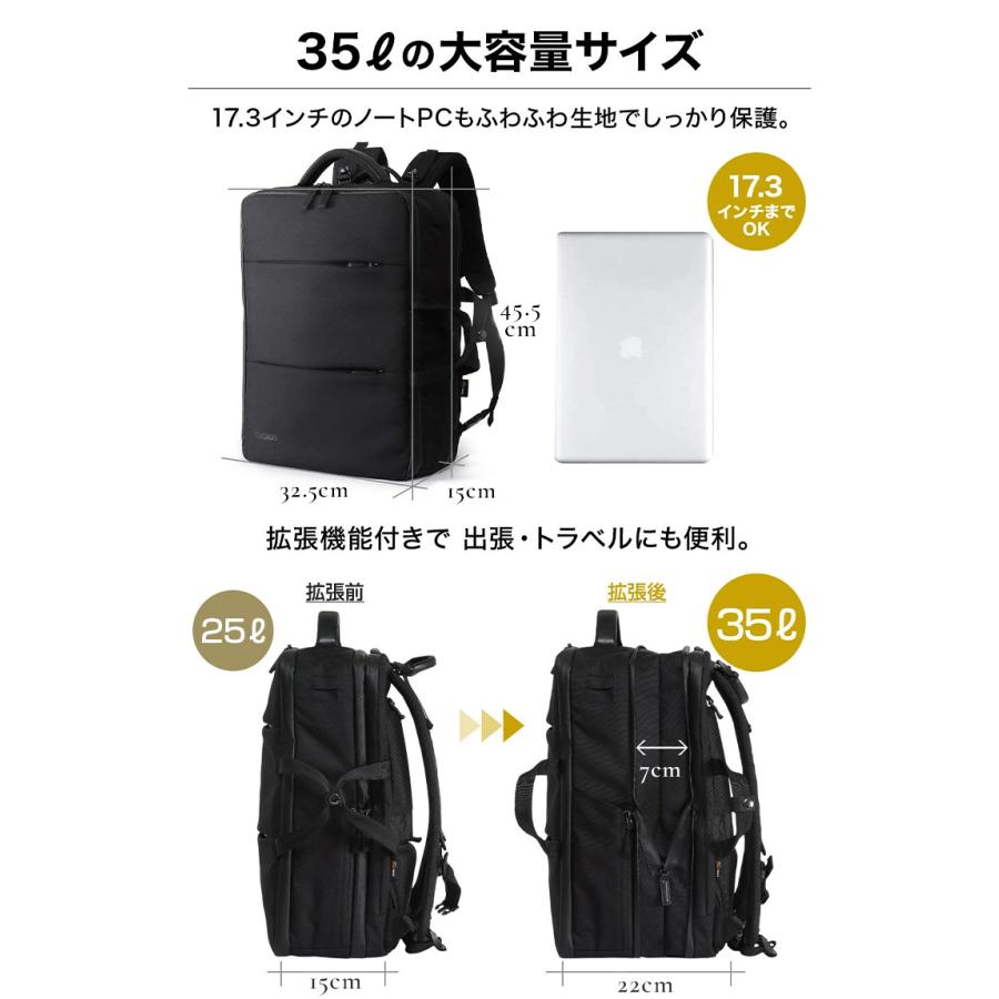 Evoon 公式 マルチビジネスリュック5.0 ビジネスリュック リュック 大