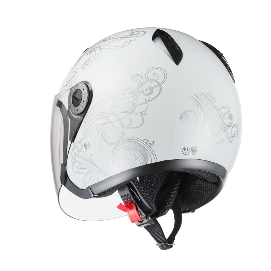 バイクヘルメット ジェット ジェットヘルメット L グラフィック