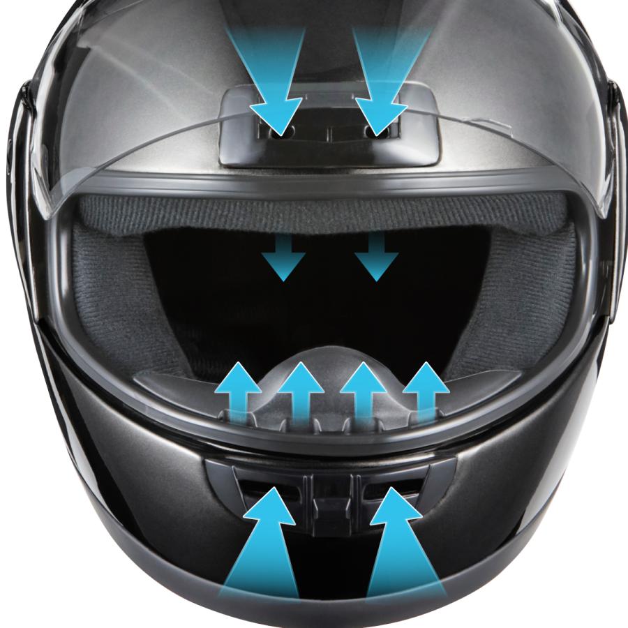 バイクヘルメット フルフェイス ヘルメット ブラック 新品 SG・PSC