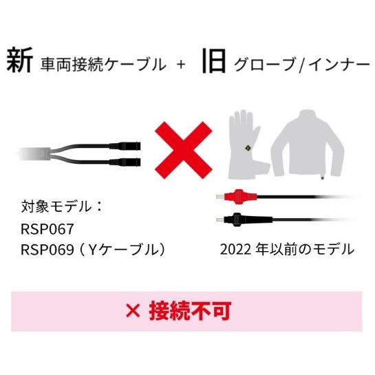 TAICHI ☆RSタイチ RSP067 e-HEAT 車両バッテリー接続ケーブルセット