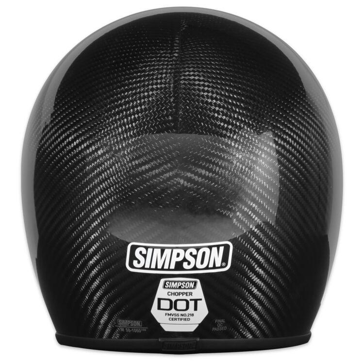 カーボン】Simpson シンプソン Chopper Carbon Helmet ジェット