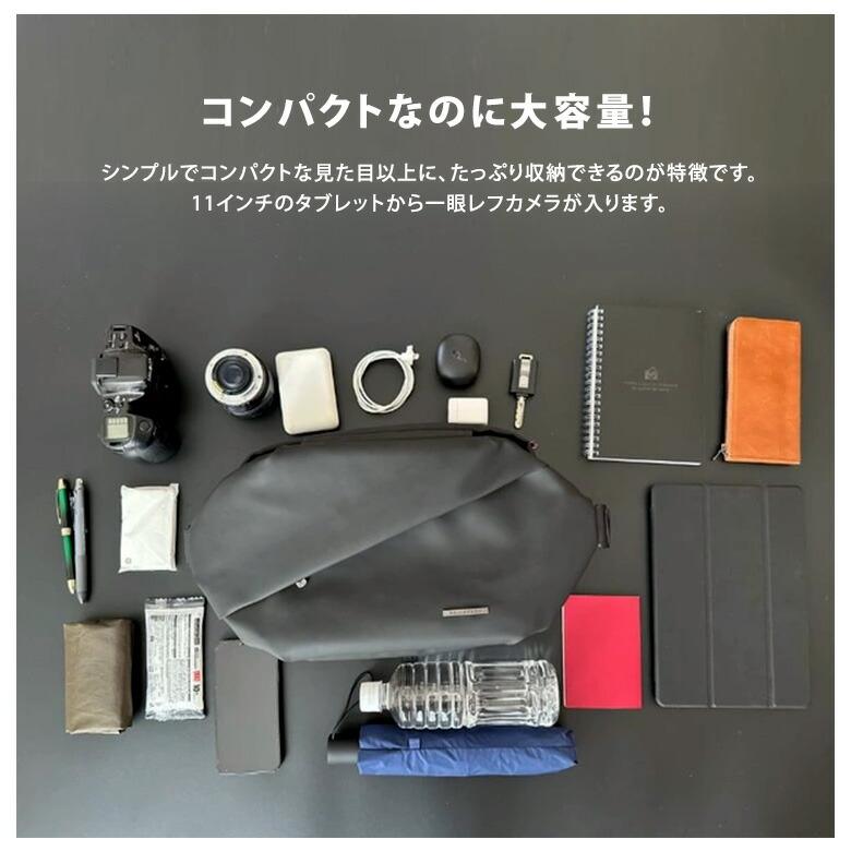 新色追加！ QUICK PACK 11 ボディバッグ クイックパック NIG