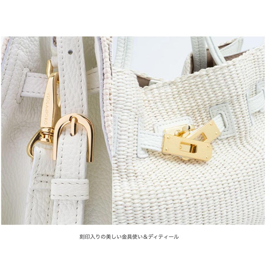 VIOLAd'ORO（ヴィオラドーロ） レビューで2000円CP バッグ かごバッグ