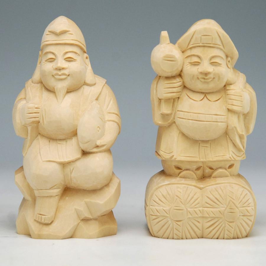 恵比寿・大黒木彫り4寸、一升マス宮セット : ハセガワ仏壇 - 通販