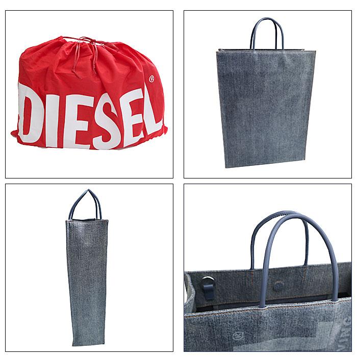 DIESEL（ディーゼル） X08919 P4636 DSL SHOPPER L FD X トートバッグ