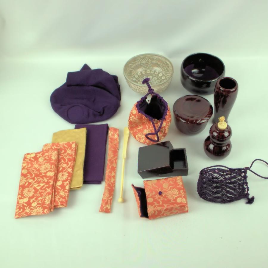 茶道具 茶箱 「御所籠セット」 和田菁竺造 外箱・共箱付 ※セット内容は