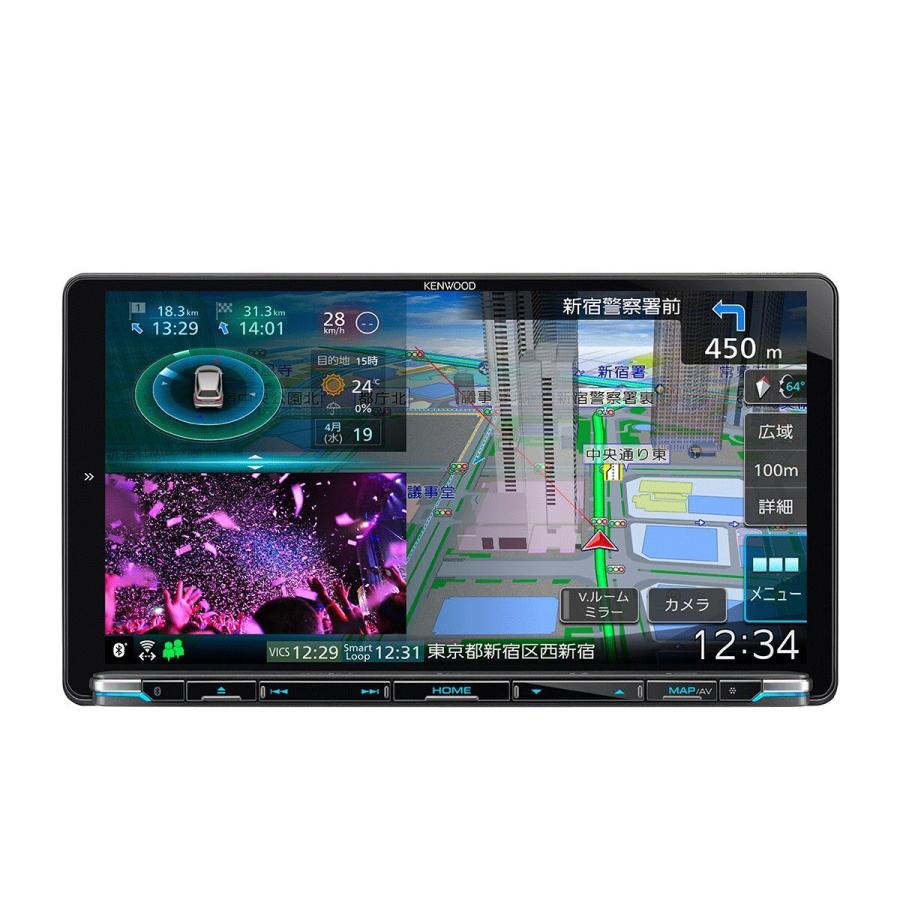 彩速ナビ 【7点セット販売キャンセラー付】MDV-M910HDL＋N-BOX用取付