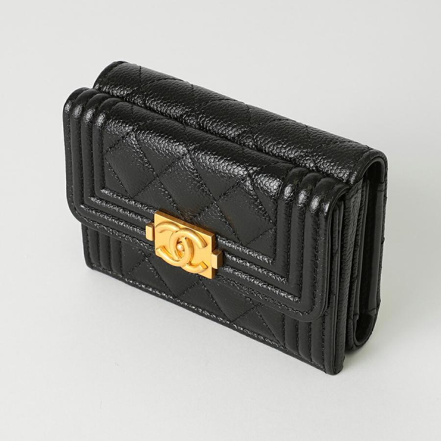 CHANEL（シャネル） 並行輸入 3つ折り財布 ボーイ SMALL WALLET