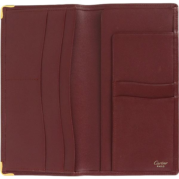 MUST DE CARTIER カルティエ 財布 マストドゥカルティエ 二つ折り長