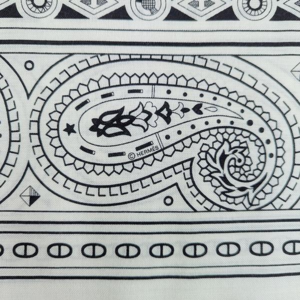 HERMES（エルメス） カレジェアン 140 ショール スカーフ シュヴァル