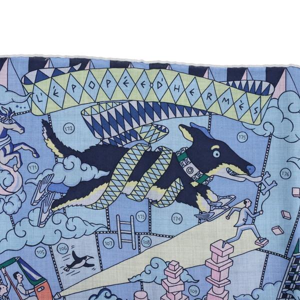 HERMES（エルメス） カレジェアン 140 エルメスの叙事詩 カシミヤ