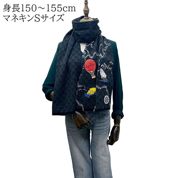 LOUIS VUITTON（ルイ・ヴィトン） マフラー エシャルプ プティ ダミエ