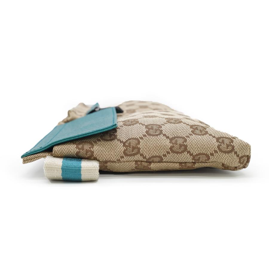GUCCI（グッチ） 未使用品 GGキャンバス ウエストポーチ ボディバッグ