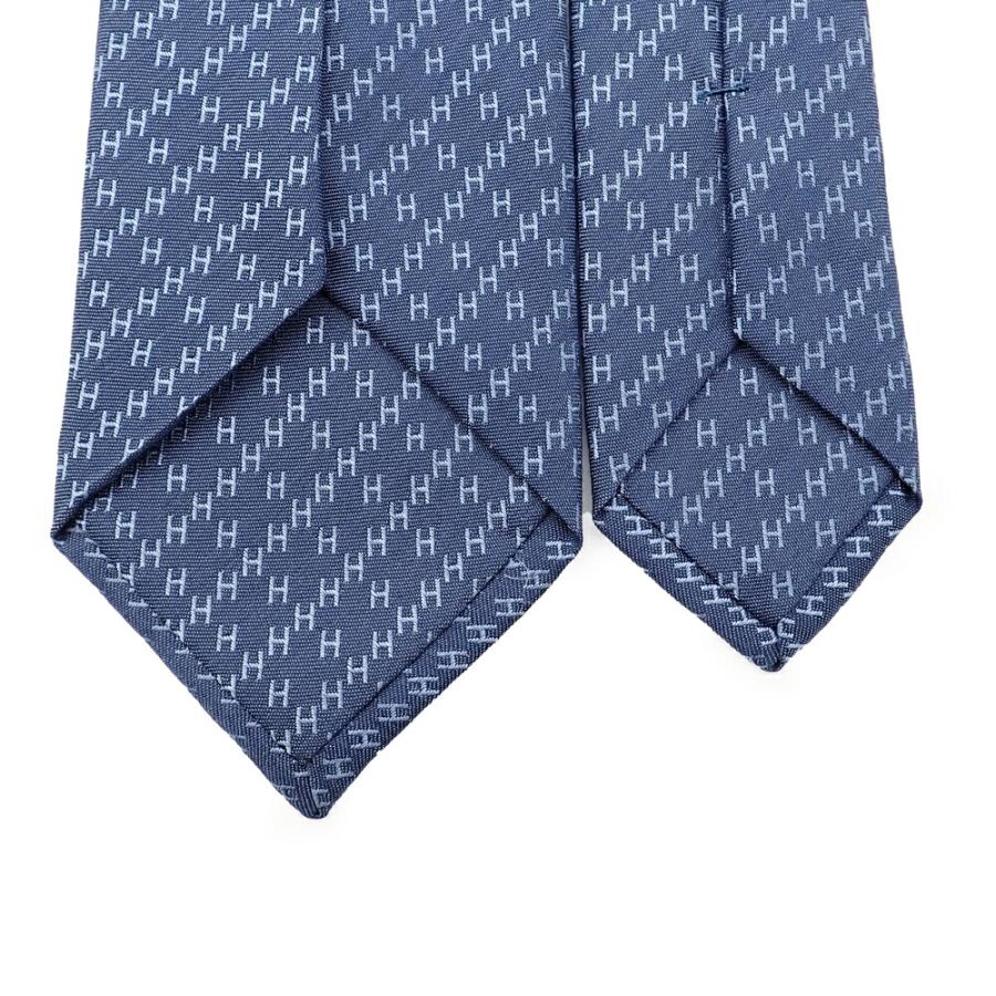 HERMES（エルメス） 未使用品 ネクタイ レギュラータイ Hロゴ シルク
