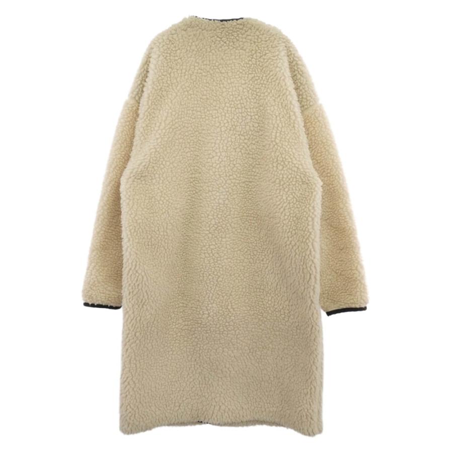 HYKE ハイク 192-17175 FAUX SHEARLING COAT ボア フリース ロング