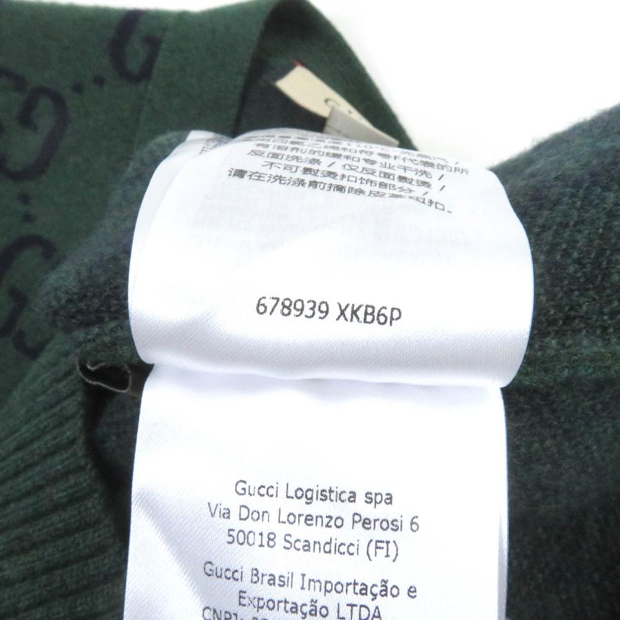 GUCCI（グッチ） 極美品□GUCCI 678939 ウール GGジャガード くるみ