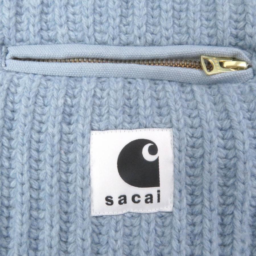 極美品□Sacai Carhartt サカイ カーハート 23AW 23-03112M Knit