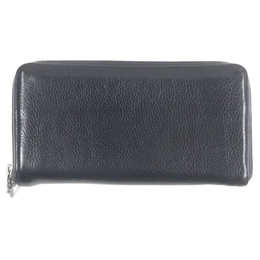 美品□CHROME HEARTS クロムハーツ REC F ZIP レザー 3セメタリー