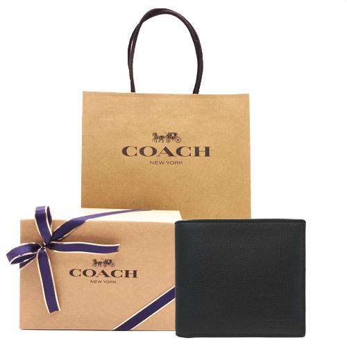 COACH（コーチ） 財布 新作 新品 メンズ 二つ折り財布 コインケース