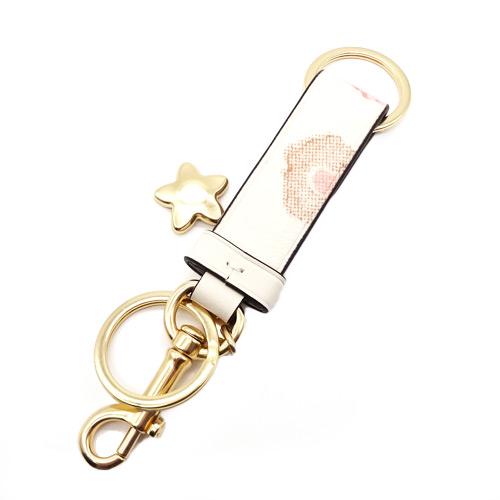 COACH（コーチ） キーホルダー キーリング 新作 新品 フローラル