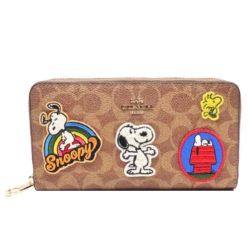 COACH（コーチ） コーチCOACH財布 スヌーピー PEANUTS コラボ 長財布