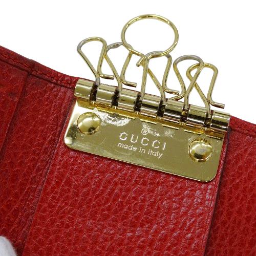 GUCCI（グッチ） キーケース レディース ブランド 6連 レザー GG