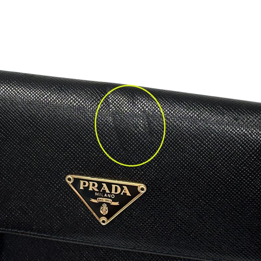 PRADA（プラダ） 財布 レディース ブランド 三つ折り財布 サフィアーノ