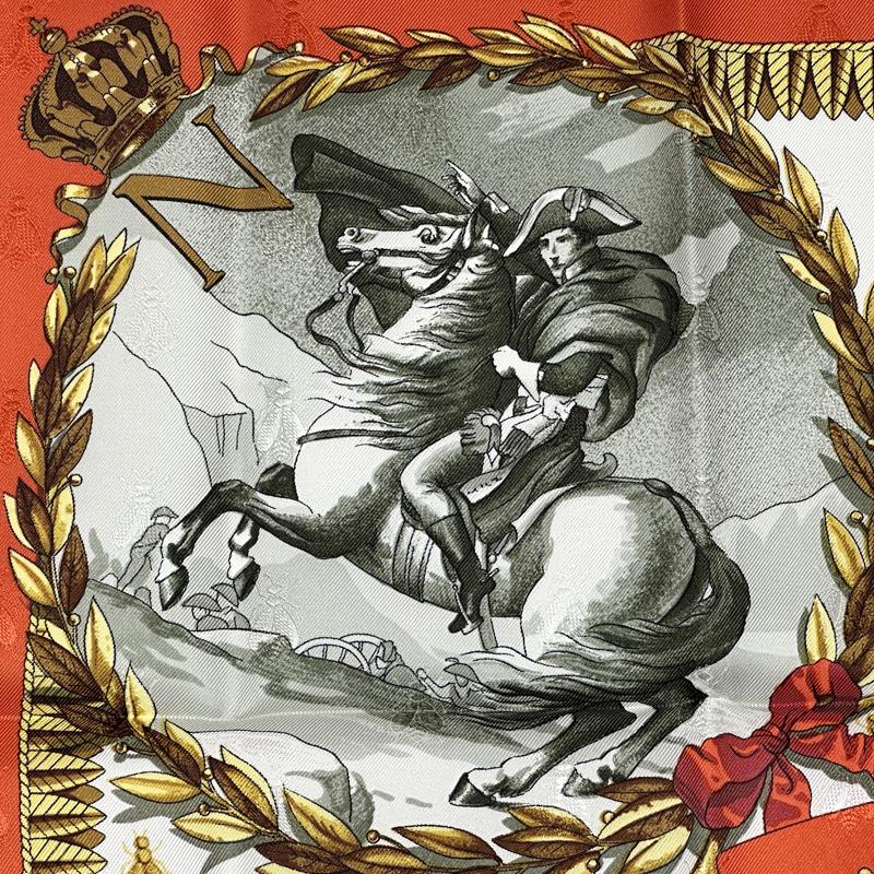 HERMES（エルメス） スカーフ カレ90 NAPOLEON ナポレオン レディース