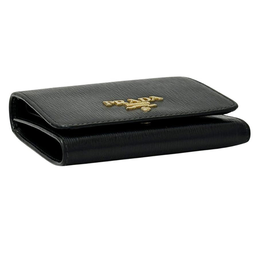 PRADA（プラダ） 財布 レディース ブランド 三つ折り財布 レザー