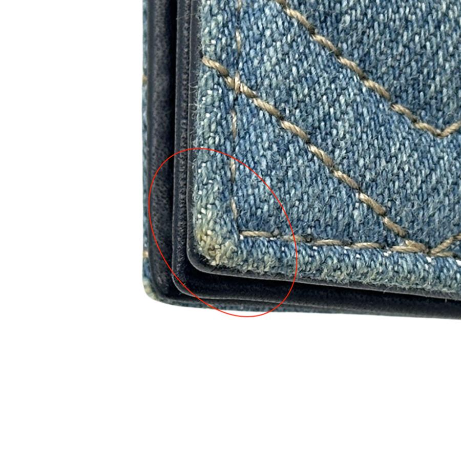 GUCCI（グッチ） 財布 レディース ブランド GGマーモント 二つ折り財布