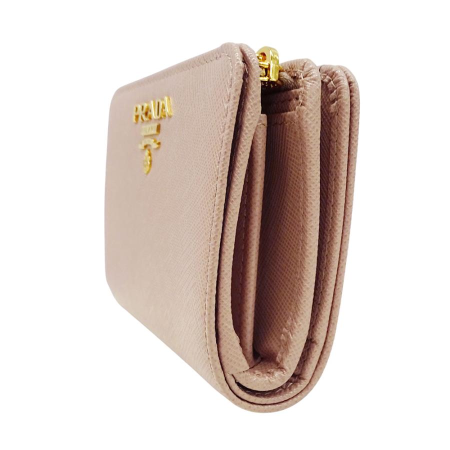PRADA（プラダ） 財布 レディース ブランド 二つ折り財布 サフィアーノ