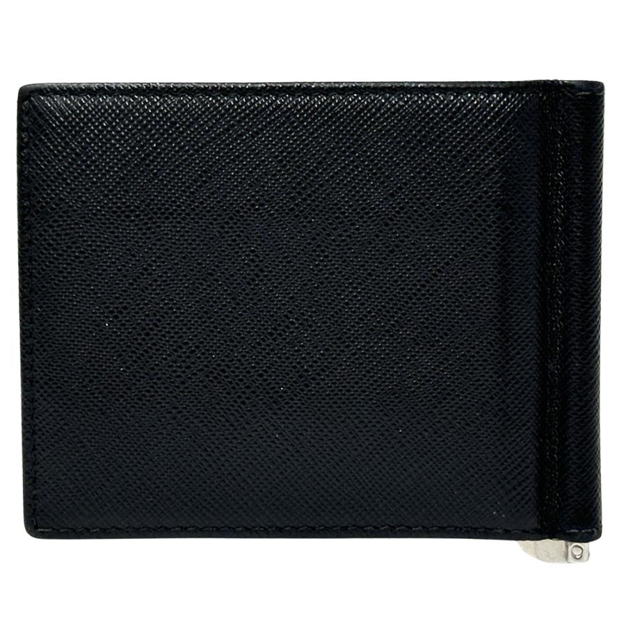 PRADA（プラダ） マネークリップ メンズ ブランド サフィアーノ NERO