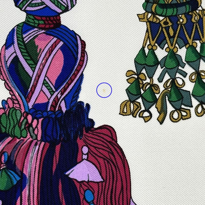 HERMES（エルメス） スカーフ カレ90 PASEMENTERIE 紐飾り レディース