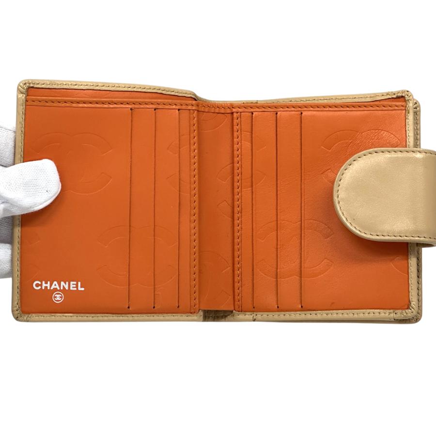 CHANEL（シャネル） 財布 カンボン レディース ブランド 二つ折り財布