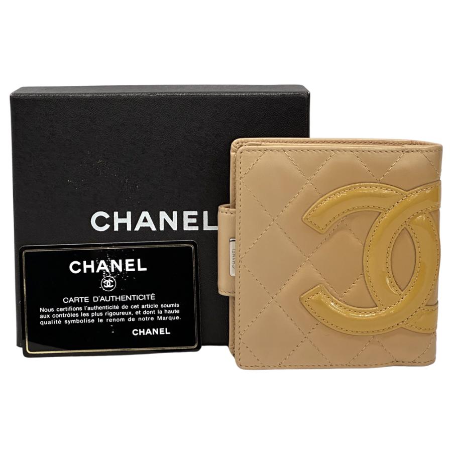 CHANEL（シャネル） 財布 カンボン レディース ブランド 二つ折り財布