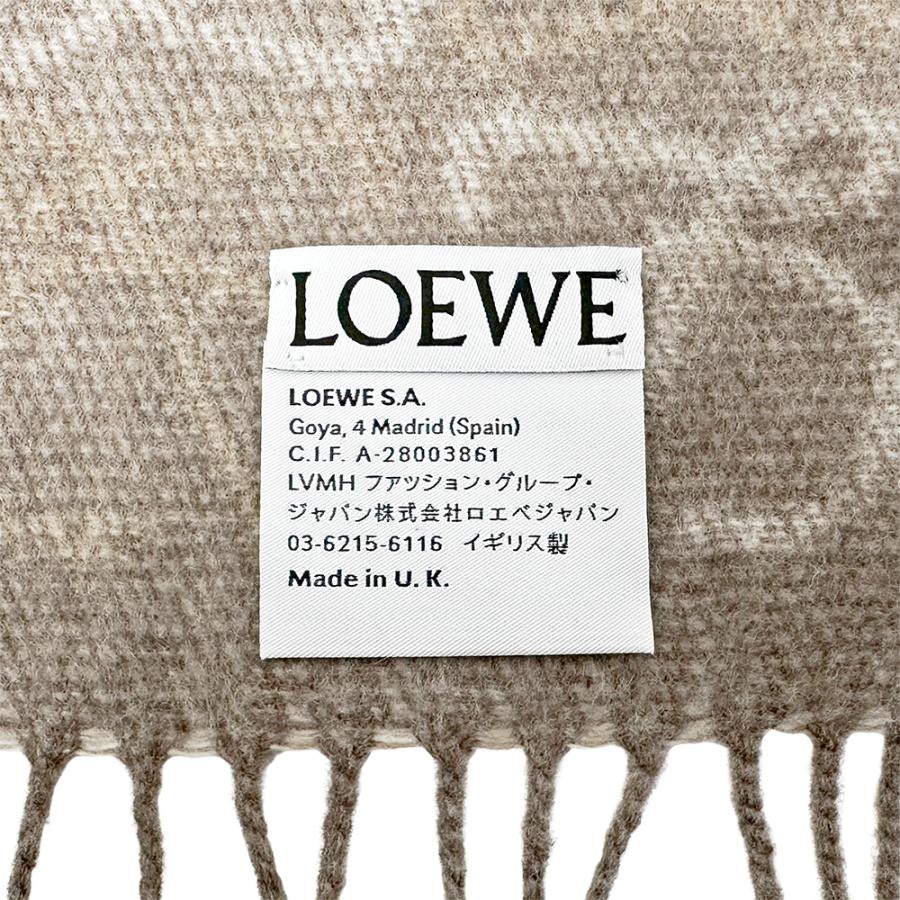 LOEWE（ロエベ） マフラー レディース ブランド ストール チェッカー
