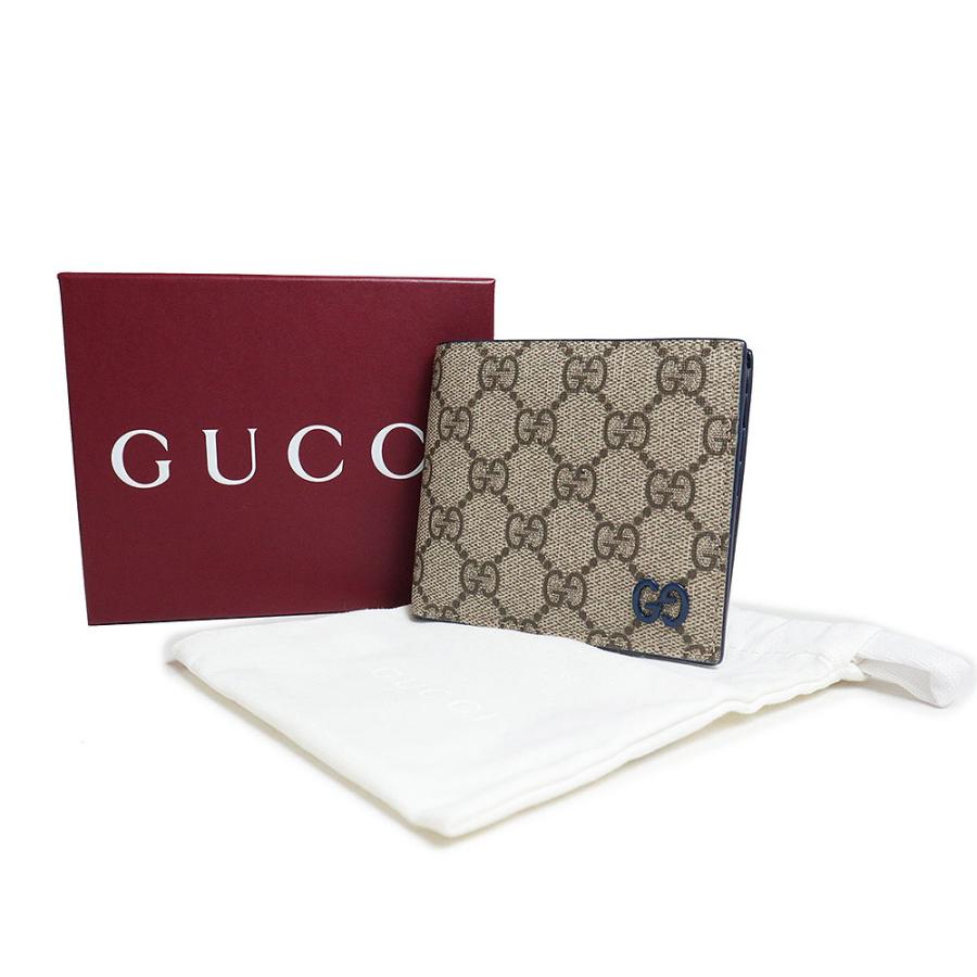 GUCCI（グッチ） （新品・未使用品）グッチ 二つ折り財布 札入れ GG