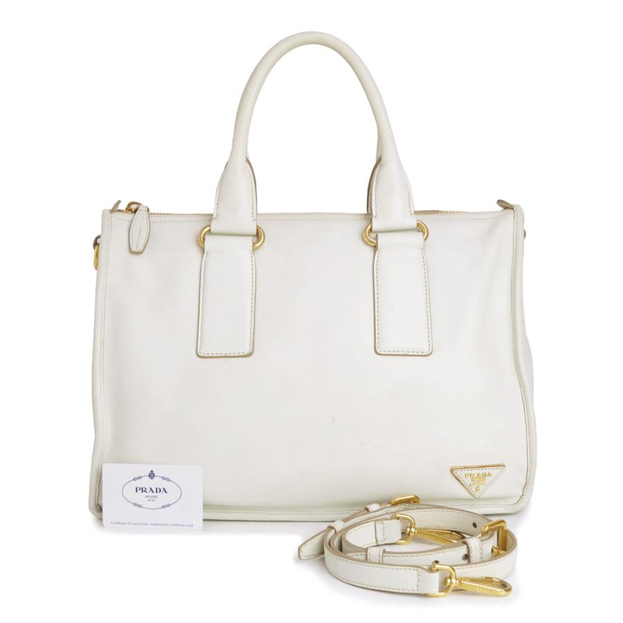 PRADA（プラダ） （中古）プラダ 三角プレート 2way ショルダー