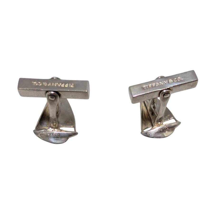 TIFFANY&Co.（ティファニー） カフス スクエア ヨットモチーフ SV925