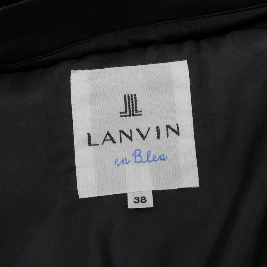 LANVIN（ランバン） 超美品 ラクーンファー グログランフレアサテン