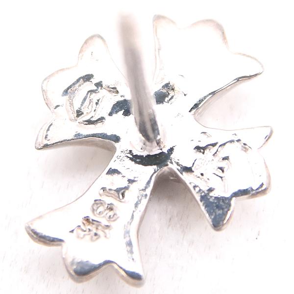 CHROME HEARTS（クロムハーツ） ピアス メンズ CHクロス サファイア