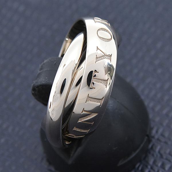 TRINITY（Cartier） カルティエ 指輪 レディース 750WG トリニティ