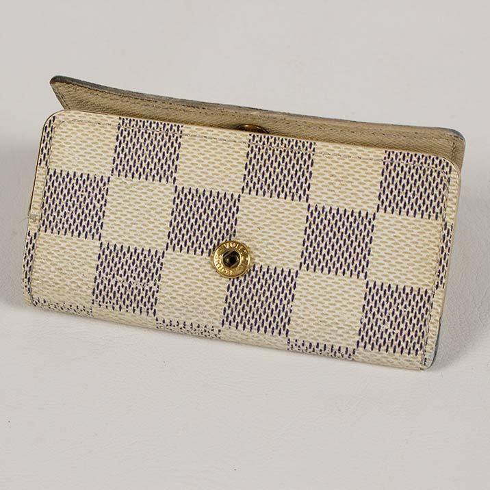 ルイヴィトン キーケース LOUIS VUITTON 破格本物 ダミエアズール