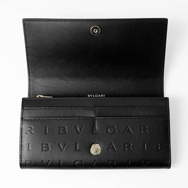 BVLGARI（ブルガリ） 長財布 メンズ ブルガリロゴ ロングウォレット