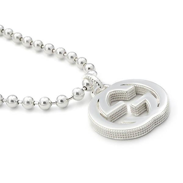 GUCCI（グッチ） ネックレス インターロッキングG ボールチェーン ロゴ