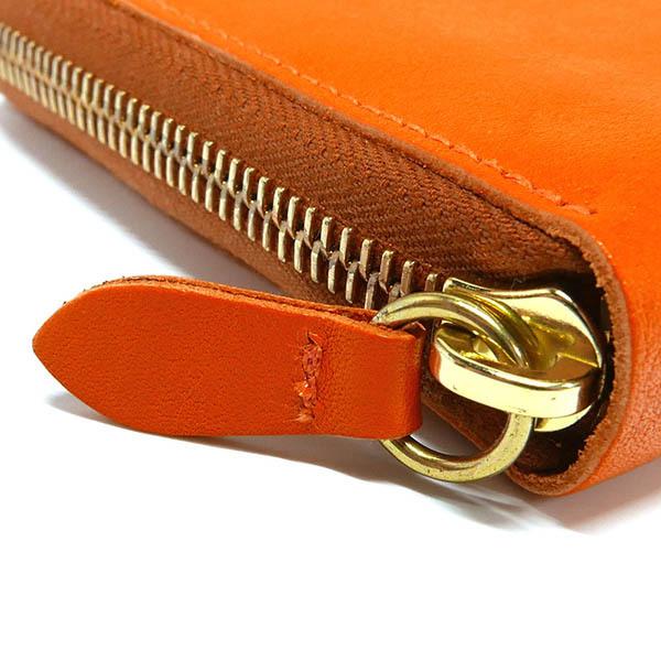 IL BISONTE（イルビゾンテ） 二つ折り財布 ラウンドファスナー レザー