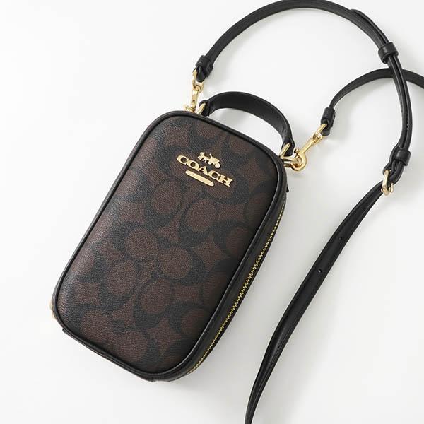 COACH（コーチ） ショルダーバッグ シグネチャー 縦型 ポシェット